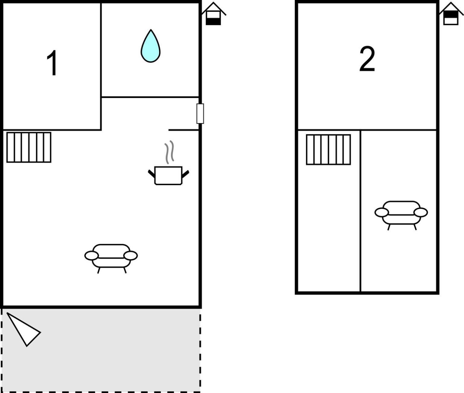 2 Bedroom Lovely Home In Zerpenschleuse Экстерьер фото